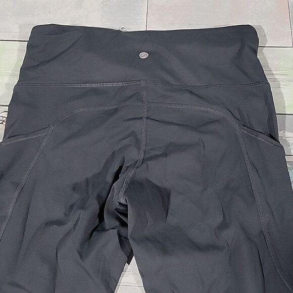 CRZ Yoga Gray Workout Leggings sz 4/6 - Picture 4 of 5